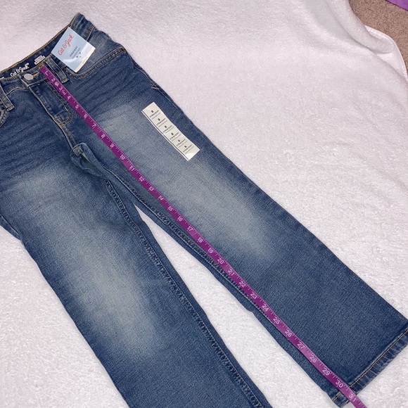 NWT cat & jack stretch denim straight adjustable waist boys size 8 jeans - Picture 3 of 10